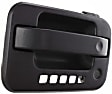 2004-2008 Ford F-150 - Front and Rear, Driver and Passenger Side Exterior Door Handles, Textured Black, Front Driver Side - With Key Hole; Front Passenger Side and Rear Driver and Passenger Side - Without Key Hole