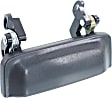 Front or Rear, Driver and Passenger Side Primed Exterior Door Handle, Without Key Hole