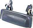 Front or Rear, Driver and Passenger Side Primed Exterior Door Handle, Without Key Hole