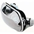 2007-2010 Ford Explorer Sport Trac - Front and Rear, Driver and Passenger Side Exterior Door Handles, Chrome, Driver Side - With Key Hole; Passenger Side - Without Key Hole