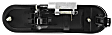 2002-2010 Mercury Mountaineer - Front and Rear, Driver and Passenger Side Textured Black Exterior Door Handle, Front Driver Side - With Key Hole; Front Passenger Side and Rear Driver and Passenger Side - Without Key Hole
