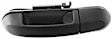 2002-2010 Mercury Mountaineer - Front and Rear, Driver and Passenger Side Textured Black Exterior Door Handle, Front Driver Side - With Key Hole; Front Passenger Side and Rear Driver and Passenger Side - Without Key Hole
