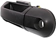 2002-2010 Mercury Mountaineer - Front and Rear, Driver and Passenger Side Textured Black Exterior Door Handle, Front Driver Side - With Key Hole; Front Passenger Side and Rear Driver and Passenger Side - Without Key Hole