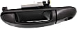 2002-2010 Mercury Mountaineer - Front and Rear, Driver and Passenger Side Textured Black Exterior Door Handle, Front Driver Side - With Key Hole; Front Passenger Side and Rear Driver and Passenger Side - Without Key Hole
