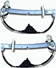 Rear, Driver and Passenger Side Power Window Regulator, Without Motor