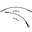 Direct Fit Tailgate Cable, Set of 2