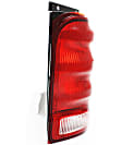 Driver and Passenger Side Halogen Tail Light, Without bulb(s), OE Replacement, Sport Utility