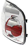 Driver and Passenger Side Halogen Tail Light, Without bulb(s), OE Replacement