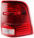 Driver and Passenger Side Halogen Tail Light, Without bulb(s), OE Replacement