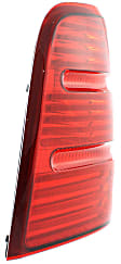 Driver and Passenger Side Halogen Tail Light, Without bulb(s), OE Replacement