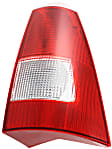Driver and Passenger Side Halogen Tail Light, Without bulb(s), OE Replacement