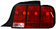 2006 Ford Mustang Base - Driver and Passenger Side Halogen Tail Light, Without bulb(s), OE Replacement