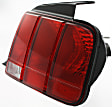 2006 Ford Mustang Base - Driver and Passenger Side Halogen Tail Light, Without bulb(s), OE Replacement