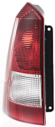 Driver and Passenger Side Halogen Tail Light, Without bulb(s), OE Replacement