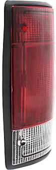 2006 Ford E-350 Super Duty XLT - Driver and Passenger Side Halogen Tail Light, With bulb(s), OE Replacement, CAPA Certified