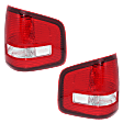 Driver and Passenger Side Halogen Tail Light, Without bulb(s), OE Replacement, CAPA Certified