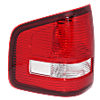 Driver and Passenger Side Halogen Tail Light, Without bulb(s), OE Replacement, CAPA Certified
