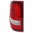 Driver and Passenger Side Halogen Tail Light, Without bulb(s), OE Replacement, CAPA Certified