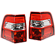 Driver and Passenger Side Halogen Tail Light, Without bulb(s), OE Replacement, Sport Utility
