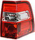 Driver and Passenger Side Halogen Tail Light, Without bulb(s), OE Replacement, Sport Utility
