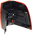 Driver and Passenger Side Halogen Tail Light, Without bulb(s), OE Replacement, Sport Utility