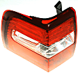 Driver and Passenger Side Halogen Tail Light, Without bulb(s), OE Replacement, Sport Utility