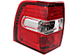 Driver and Passenger Side Halogen Tail Light, Without bulb(s), OE Replacement, Sport Utility, CAPA Certified