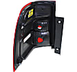Driver and Passenger Side Halogen Tail Light, Without bulb(s), OE Replacement, Sport Utility, CAPA Certified