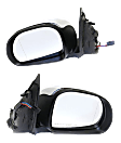 Driver and Passenger Side Mirrors, Power Adjust, Manual Folding, Heated, Chrome, No Signal Light, No Memory, No Puddle Light, No Auto-Dimming, No Blind Spot Feature