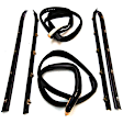SET-FAIKG10096 3-Piece Kit Weatherstrip Kit, 3-Piece Kit, Includes (1) Weatherstrip Kit and (2) Door Seal
