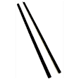 SET-FAIKG2149-A Door Glass Weatherstrip - Set of 2