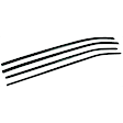 SET-FAIKG3128 2-Piece Kit Door Seal Kit - 2-Piece Kit, Includes (1) Door Seal Kit and (1) Door Glass Weatherstrip