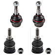 SET-FBI131405371G Front, Driver and Passenger Side, Upper and Lower Ball Joint