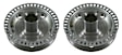 SET-FBI1J0407613G-2 Rear, Driver and Passenger Side Wheel Hub, 5 Lugs
