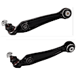 SET-FBI31126864822 Front, Driver and Passenger Side, Lower, Rearward Control Arm