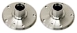 SET-FBI32803-2 Rear, Driver and Passenger Side Wheel Hub, 5 Lugs, RWD