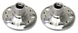 SET-FBI36091-2 Rear, Driver and Passenger Side Wheel Hub, 5 Lugs