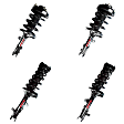 SET-FCS1331799L-C Front and Rear, Driver and Passenger Side Fully Loaded Strut