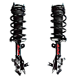 SET-FCS1333454L-F Front, Driver and Passenger Side Fully Loaded Strut, Fits Sedan - 2.5 in Diameter, Without Electronic Adjustable Suspension, Set of 2