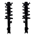 SET-FCS1333532L-F Front, Driver and Passenger Side Fully Loaded Strut