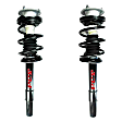 SET-FCS1335632L-F Front, Driver and Passenger Side Fully Loaded Strut, RWD