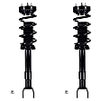 SET-FCS1345799-F Front, Driver and Passenger Side Fully Loaded Strut