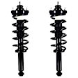 SET-FCS1345831-R Rear, Driver and Passenger Side Fully Loaded Strut, FWD