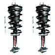 SET-FCS2345815-F Front, Driver and Passenger Side Fully Loaded Strut, 4WD