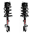 SET-FCS3333393L-F Front, Driver and Passenger Side Fully Loaded Strut
