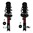 SET-FCS3333415L-F Front, Driver and Passenger Side Fully Loaded Strut