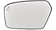 Driver and Passenger Side Mirror Glass, Heated, With Blind Spot Detection in Glass, With backing plate, Includes (2) Mirror Glasses