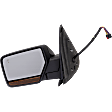 2015-2017 Ford Expedition - Driver and Passenger Side Mirror, Power Adjust, Heated, Power Folding, Paintable, In-housing Signal Light, With Memory, With Puddle Light, No Auto-Dimming, With Blind Spot Detection in Glass