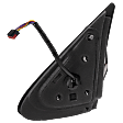 2015-2017 Ford Expedition - Driver and Passenger Side Mirror, Power Adjust, Heated, Power Folding, Paintable, In-housing Signal Light, With Memory, With Puddle Light, No Auto-Dimming, With Blind Spot Detection in Glass