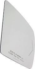 Driver and Passenger Side Mirror Glass, Heated, No Blind Spot Feature